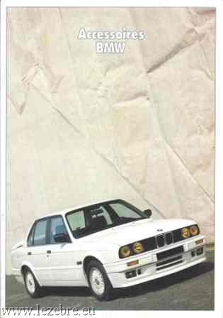 BMW accessoires accessories